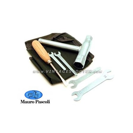 Trousse à outils type origine outils zingués Vespa  1948-63 